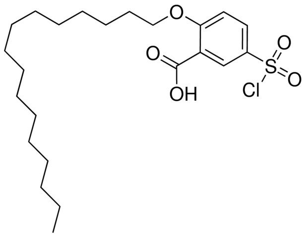 5-(CHLOROSULFONYL)-2-(HEXADECYLOXY)BENZOIC ACID