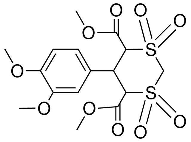 5-(DIMETHOXY-PH)-TETRAOXO-(1,3)DITHIANE-4,6-DICARBOXYLIC ACID DIMETHYL ESTER