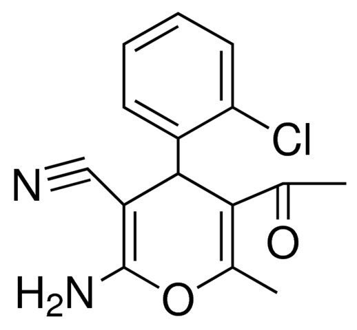 5-ACETYL-2-AMINO-4-(2-CHLORO-PHENYL)-6-METHYL-4H-PYRAN-3-CARBONITRILE