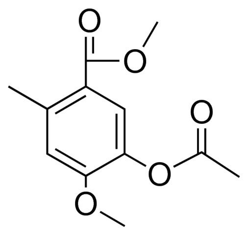 5-ACETOXY-4-METHOXY-2-METHYL-BENZOIC ACID METHYL ESTER