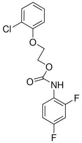 2-(2-CHLOROPHENOXY)ETHYL N-(2,4-DIFLUOROPHENYL)CARBAMATE