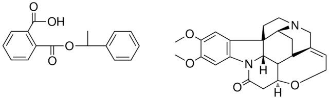 2-[(1-PHENYLETHOXY)CARBONYL]BENZOIC ACID COMPOUND WITH 2,3-DIMETHOXYSTRYCHNIDIN-10-ONE