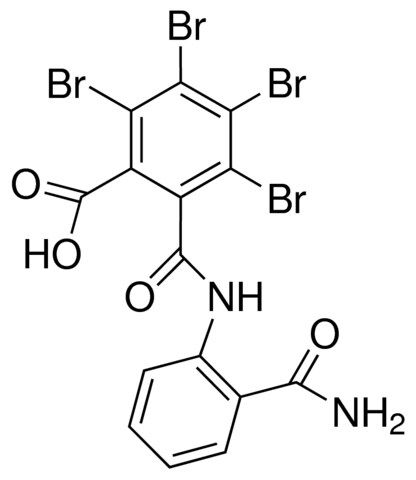 2'-CARBAMOYL-3,4,5,6-TETRABROMOPHTHALANILIC ACID