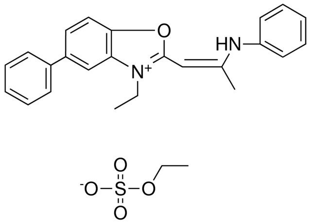 2-[(1Z)-2-ANILINO-1-PROPENYL]-3-ETHYL-5-PHENYL-1,3-BENZOXAZOL-3-IUM ETHYL SULFATE