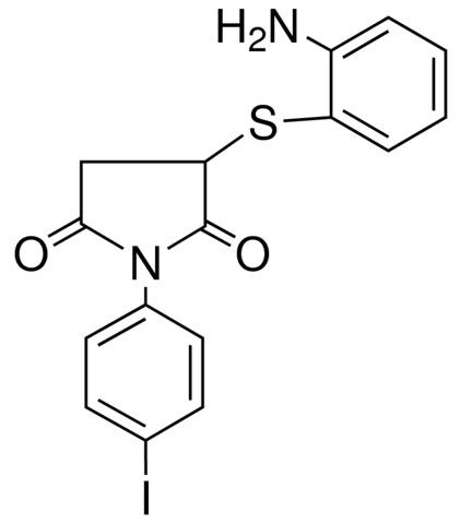 2-(2-AMINOPHENYLTHIO)-N-(4-IODOPHENYL)-SUCCINIMIDE