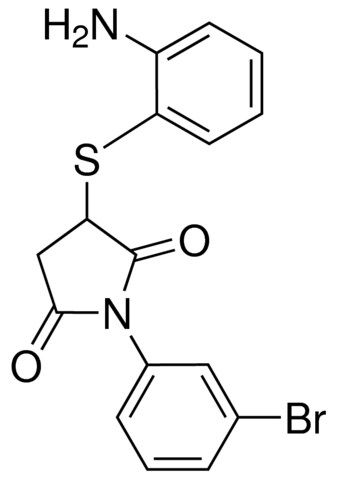 2-(2-AMINOPHENYLTHIO)-N-(3-BROMOPHENYL)-SUCCINIMIDE