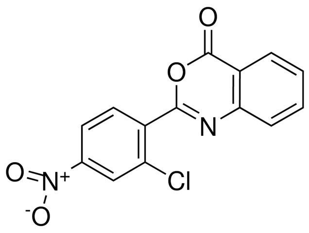 2-(2-CHLORO-4-NITROPHENYL)-4H-3,1-BENZOXAZIN-4-ONE