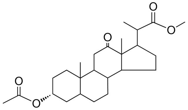 2-(3-ACO-DIMETHYL-12-OXO-CYCLOPENTA(A)PHENANTHREN-17-YL)-PROPIONIC ACID ME ESTER