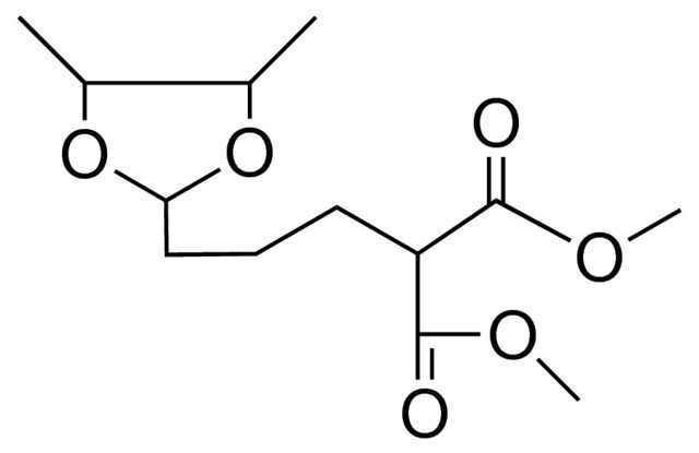 2-(3-(4,5-DIMETHYL-(1,3)DIOXOLAN-2-YL)-PROPYL)-MALONIC ACID DIMETHYL ESTER