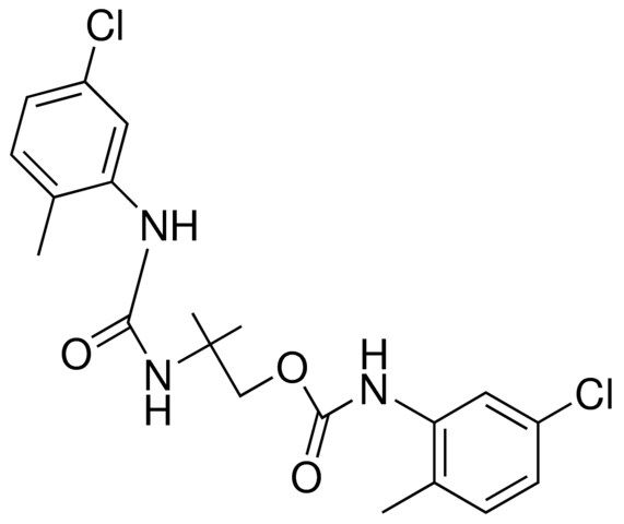 2-(3-(5-CHLORO-2-METHYLPHENYL)UREIDO)ISOBUTYL N-(5-CL-2-METHYLPHENYL)CARBAMATE