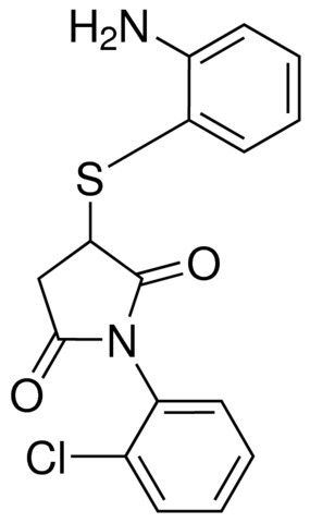 2-(2-AMINOPHENYLTHIO)-N-(2-CHLOROPHENYL)-SUCCINIMIDE