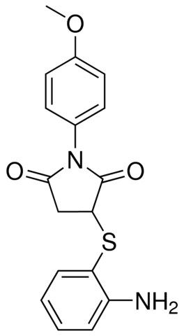 2-(2-AMINOPHENYLTHIO)-N-(4-METHOXYPHENYL)-SUCCINIMIDE