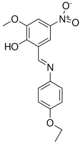 2-(4-ETHOXYPHENYLIMINOMETHYL)-6-METHOXY-4-NITROPHENOL