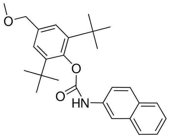 2,6-DI-TERT-BUTYL-4-METHOXYMETHYLPHENYL N-(2-NAPHTHYL)CARBAMATE