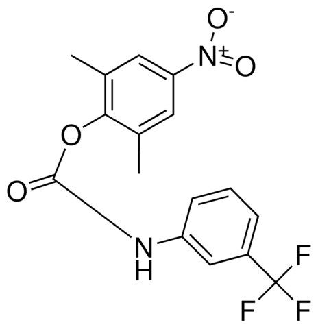 2,6-DIMETHYL-4-NITROPHENYL N-(3-TRIFLUOROMETHYLPHENYL)CARBAMATE