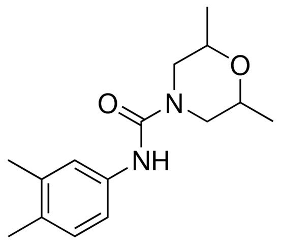 2,6-DIMETHYL-4-(N-(3,4-XYLYL)CARBAMOYL)MORPHOLINE