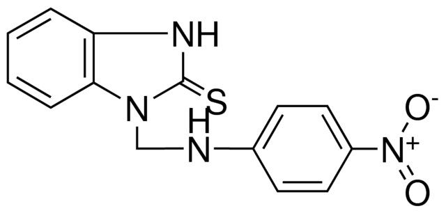 1-(4-NITROANILINOMETHYL)-2(3H)-BENZIMIDAZOLETHIONE