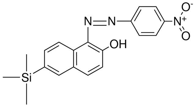 1-(4-NITROPHENYLAZO)-6-(TRIMETHYLSILYL)-2-NAPHTOL