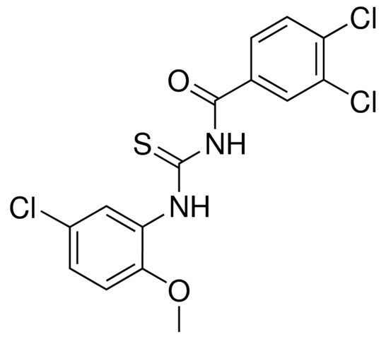 1-(5-CHLORO-2-METHOXYPHENYL)-3-(3,4-DICHLOROBENZOYL)-2-THIOUREA