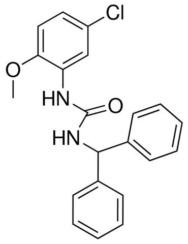 1-(5-CHLORO-2-METHOXYPHENYL)-3-(DIPHENYLMETHYL)UREA