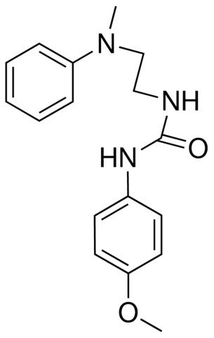 1-(4-METHOXYPHENYL)-3-(2-(N-METHYLANILINO)ETHYL)UREA