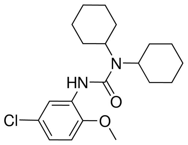 1-(5-CHLORO-2-METHOXYPHENYL)-3,3-DICYCLOHEXYLUREA