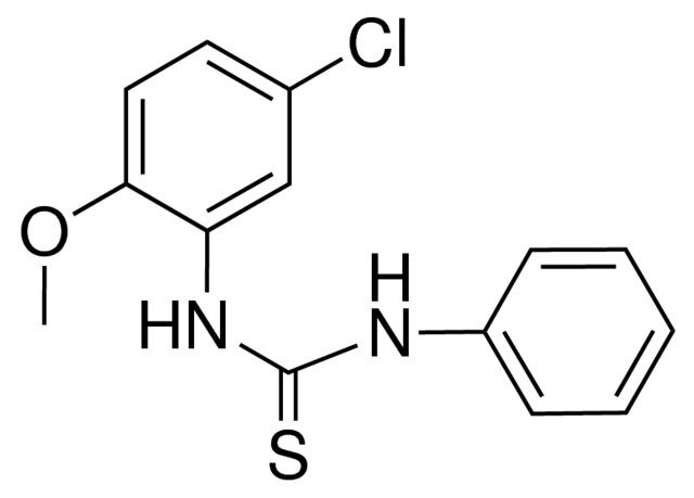 1-(5-CHLORO-2-METHOXYPHENYL)-3-PHENYL-2-THIOUREA