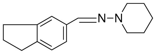 1-(5-INDANYLMETHYLENEAMINO)-PIPERIDINE