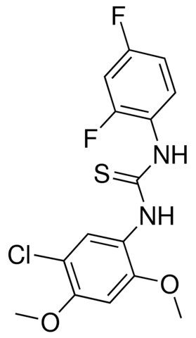 1-(5-CHLORO-2,4-DIMETHOXYPHENYL)-3-(2,4-DIFLUOROPHENYL)-2-THIOUREA