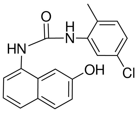 1-(5-CHLORO-2-METHYLPHENYL)-3-(7-HYDROXY-1-NAPHTHYL)UREA