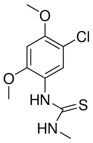 1-(5-CHLORO-2,4-DIMETHOXYPHENYL)-3-METHYL-2-THIOUREA