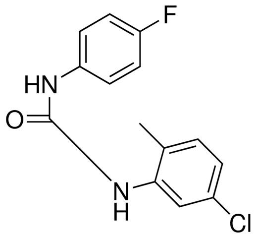 1-(5-CHLORO-2-METHYLPHENYL)-3-(4-FLUOROPHENYL)UREA