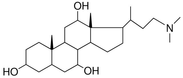 17-(3-DIMETHYLAMINO-1-ME-PR)-10,13-DI-ME-CYCLOPENTA(A)PHENANTHRENE-3,7,12-TRIOL