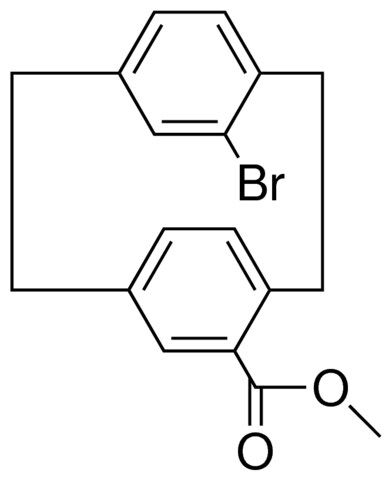 12-BR-TRICYCLO(8.2.2.2(4,7))HEXADECA-HEXAENE-5-CARBOXYLIC ACID ME ESTER