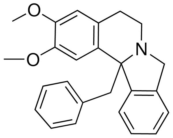 12B-BENZYL-2,3-DIMETHOXY-5,6,8,12B-TETRAHYDROISOINDOLO(1,2-A)ISOQUINOLINE