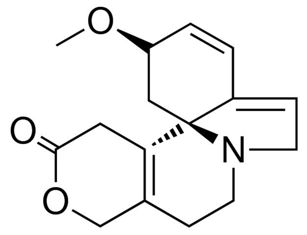 12-METHOXY-1,4,5,6,12,13-HEXAHYDRO-8H-PYRANO(4',3':3,4)PYRIDO(2,1-I)INDOL-2-ONE