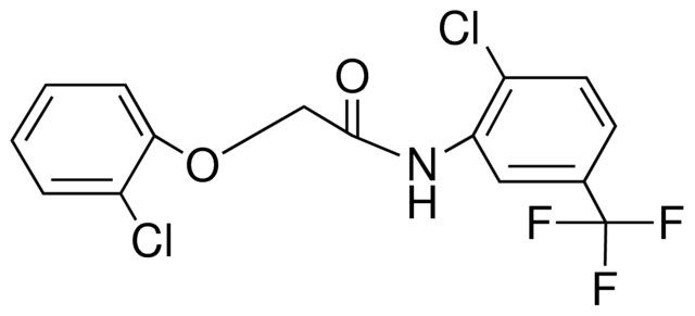 2'-CHLORO-2-(2-CHLOROPHENOXY)-5'-(TRIFLUOROMETHYL)ACETANILIDE