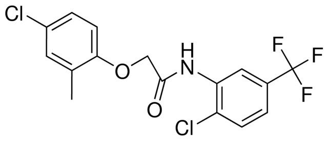 2'-CHLORO-2-(4-CHLORO-2-METHYLPHENOXY)-5'-(TRIFLUOROMETHYL)ACETANILIDE