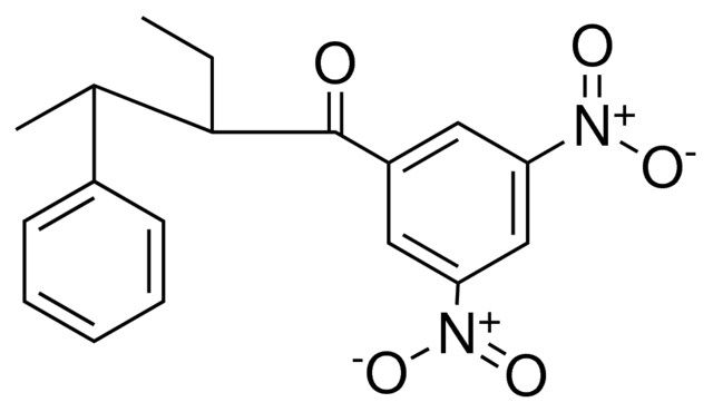 1-(3,5-DINITRO-PHENYL)-2-ETHYL-3-PHENYL-BUTAN-1-ONE