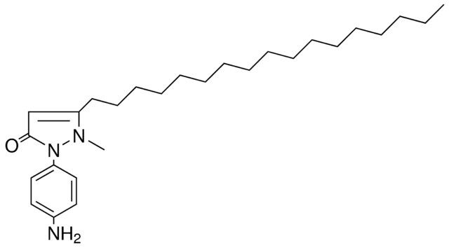 1-(4-AMINOPHENYL)-3-HEPTADECYL-2-METHYL-3-PYRAZOLIN-5-ONE