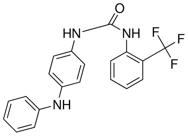 1-(4-ANILINOPHENYL)-3-(2-(TRIFLUOROMETHYL)PHENYL)UREA