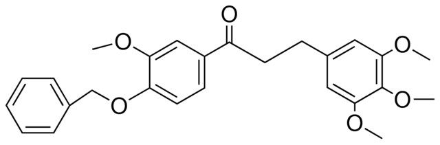 1-(4-BENZYLOXY-3-METHOXY-PHENYL)-3-(3,4,5-TRIMETHOXY-PHENYL)-PROPAN-1-ONE