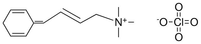 (4-(2,5-CYCLOHEXADIEN-1-YLIDENE)-2-BUTEN-1-YL)TRIMETHYLAMMONIUM PERCHLORATE