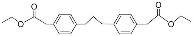 (4-(3-(4-ETHOXYCARBONYLMETHYL-PHENYL)-PROPYL)-PHENYL)-ACETIC ACID ETHYL ESTER