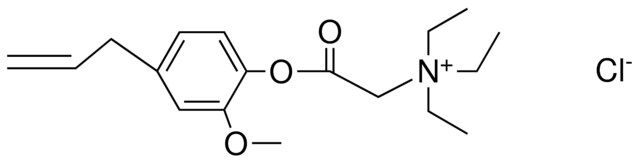 (4-ALLYL-2-METHOXY-PHENOXYCARBONYLMETHYL)-TRIETHYL-AMMONIUM, CHLORIDE