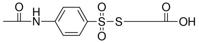 (4-ACETYLAMINO-BENZENESULFONYLSULFANYL)-ACETIC ACID