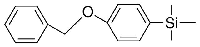 (4-(BENZYLOXY)PHENYL)TRIMETHYLSILANE