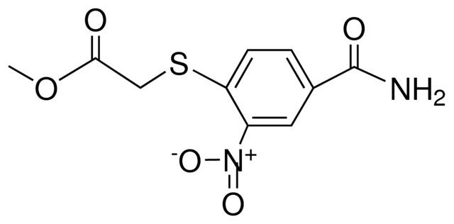 (4-CARBAMOYL-2-NITRO-PHENYLSULFANYL)-ACETIC ACID METHYL ESTER