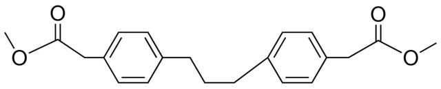 (4-(3-(4-METHOXYCARBONYLMETHYL-PHENYL)-PROPYL)-PHENYL)-ACETIC ACID METHYL ESTER