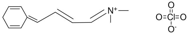 (4-(2,5-CYCLOHEXADIEN-1-YLIDENE)-2-BUTEN-1-YLIDENE)DIMETHYLAMMONIUM PERCHLORATE